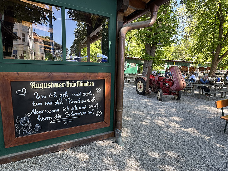 Biergarten im Augustiner Schützengarten in München-Obersendling (©Foto: Martin Schmitz) 